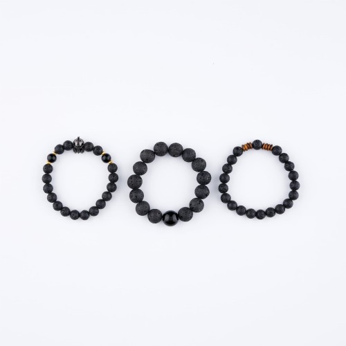 19_001 Bransoletka dla Niego lawa wulkaniczna z talarkami tygrysiego oka _ 120.jpeg