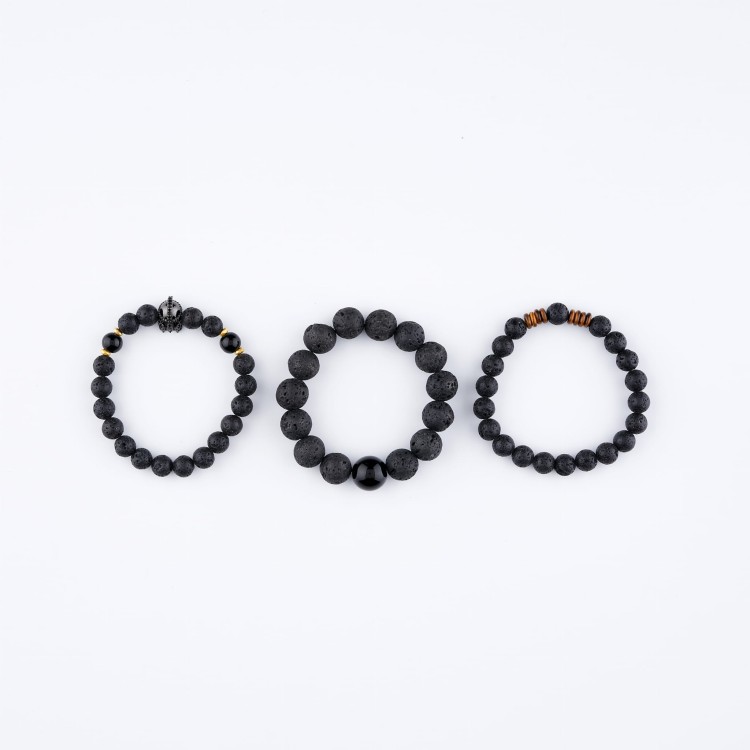 19_001 Bransoletka dla Niego lawa wulkaniczna z talarkami tygrysiego oka _ 120.jpeg